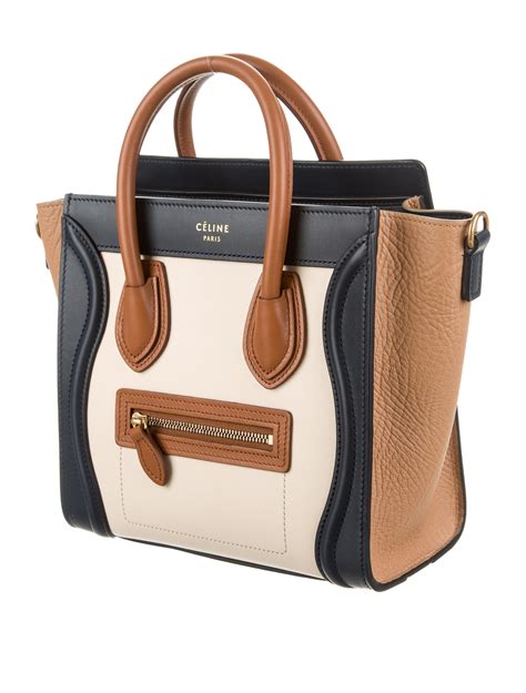 celine nano luggage tote price|celine medium phantom luggage tote.